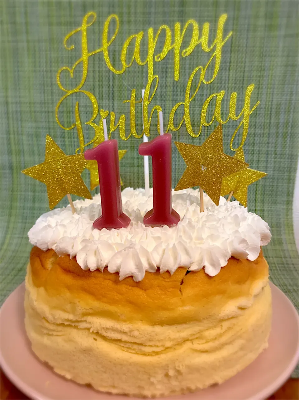 Japanese cheesecake for 11th birthday|cheesyさん