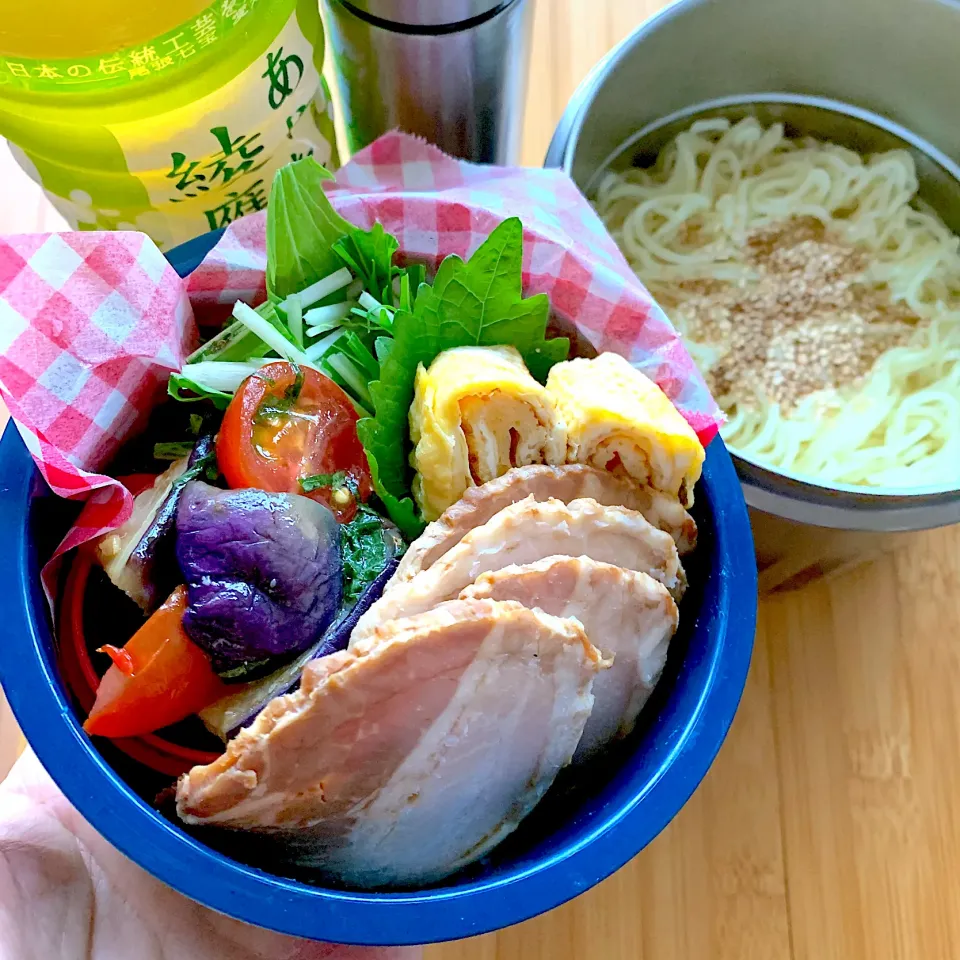 Snapdishの料理写真:冷やし中華弁当|てんさん