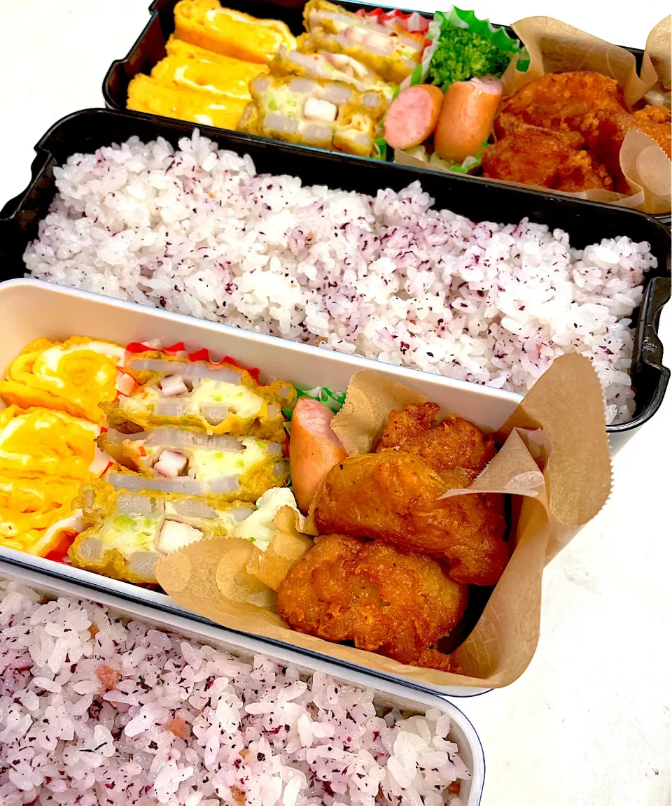 高校生兄妹のお弁当🍱|だまさん