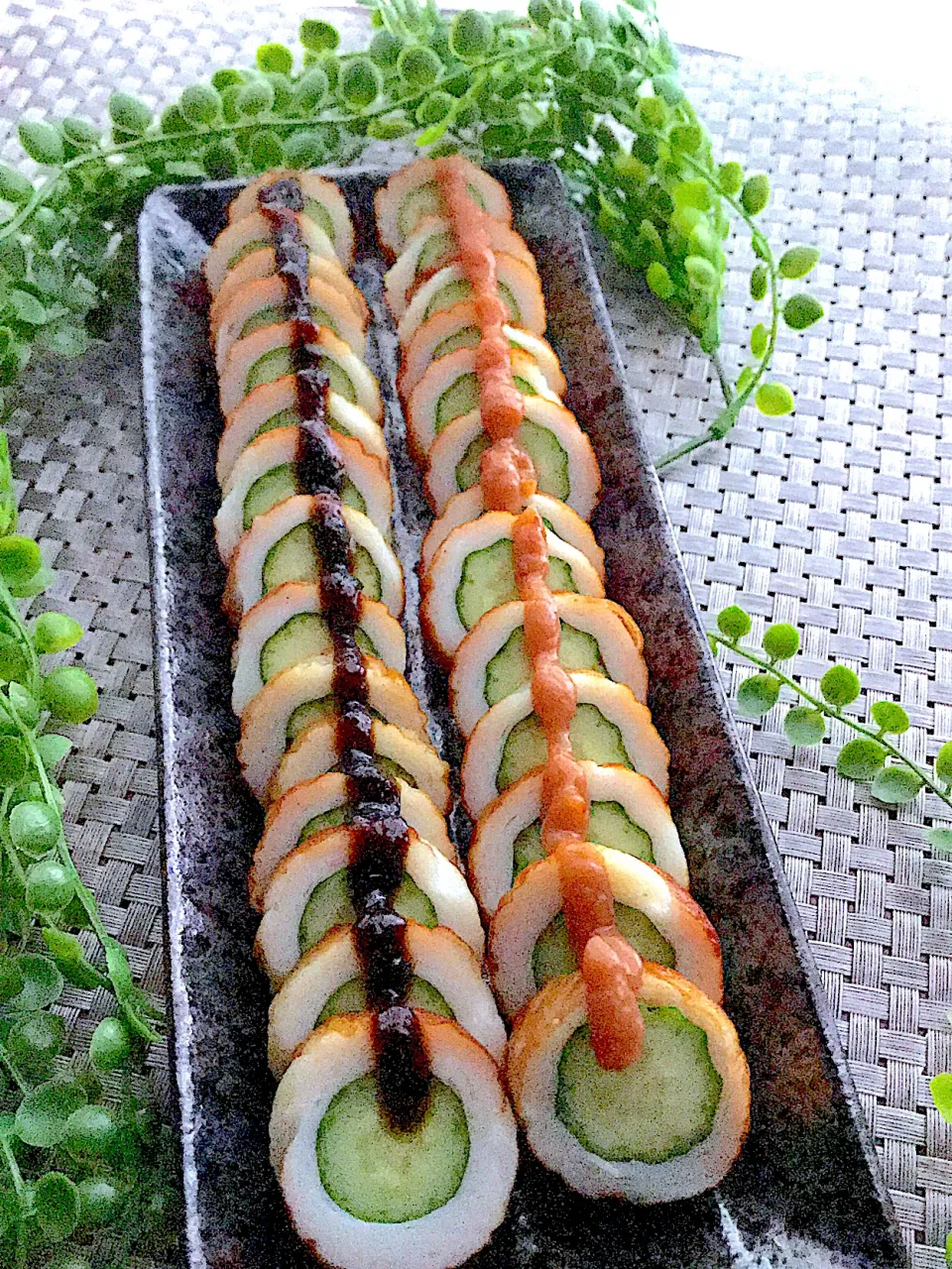 Snapdishの料理写真:今日もヨッチャンさんの料理 ちくきゅう🥒海苔の佃煮とねり梅のせ❤️❤️❤️❤️|🌺🌺Foodie🌺🌺さん