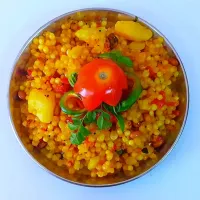 Sabudana_Chi_Khichdi (Spicy Sago Bulbs) 🤤😋❤|Pet_Poojaさん