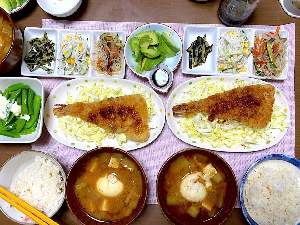 鯵のフライもどきで♪3人晩ごはん~(^^)❤︎|いつくしみちゃんさん