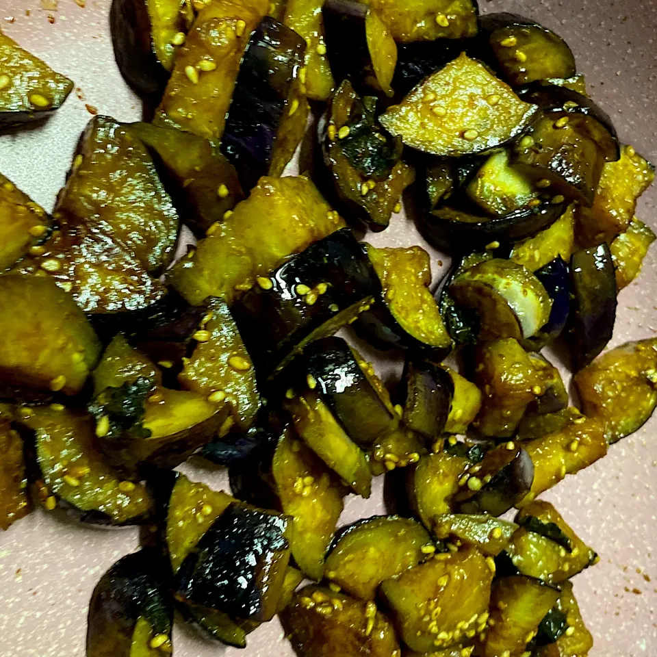 茄子の味噌炒め|お父ちゃんファミリーさん