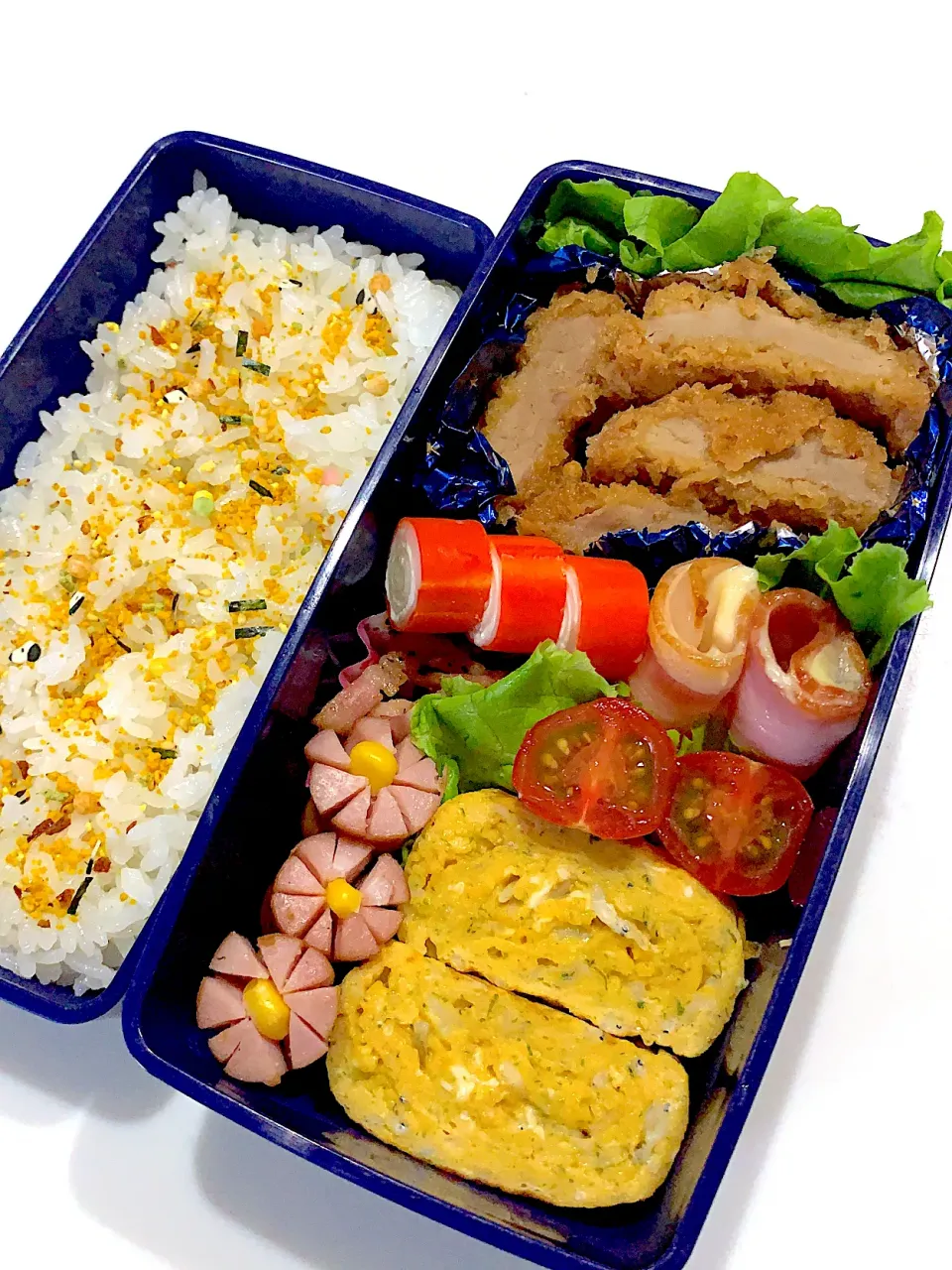 Snapdishの料理写真:男子高校生のお弁当|ゆちさん