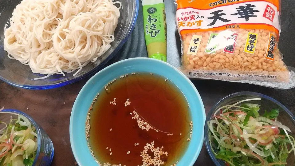 薬味素麺|まにょさん