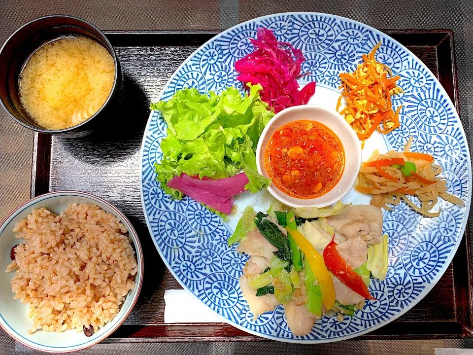 奄美大島高倉みそを使った豚肉定食|maSami＊さん