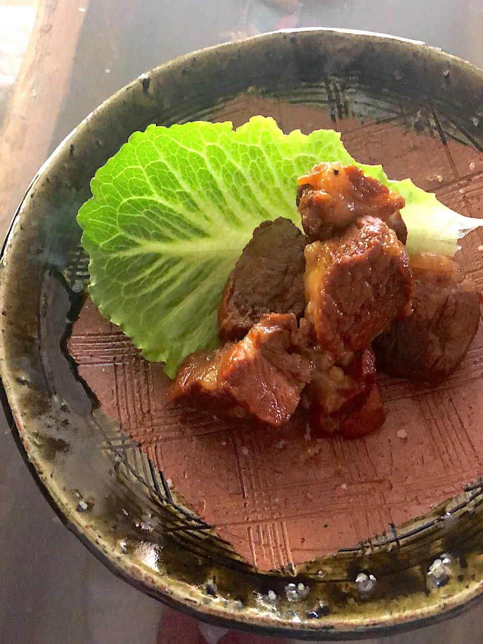 Snapdishの料理写真:豚肩ロース肉の黒酢煮|Kumi_loveさん