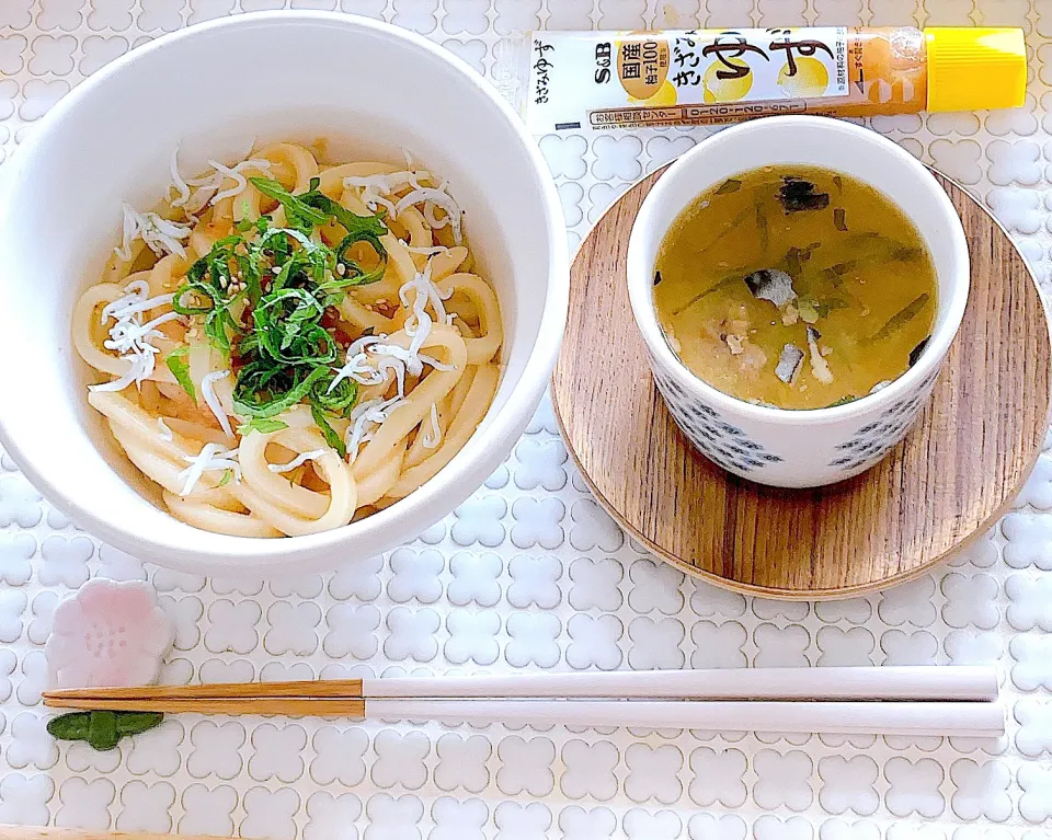 ひとりごはんに冷凍うどんで明太子うどん|＊Aloha＊さん