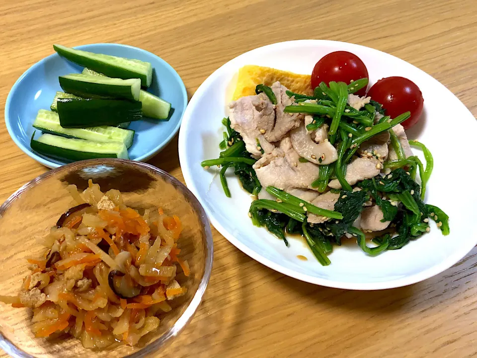 ほうれん草と豚肉のポン酢和え✨|さおりさん