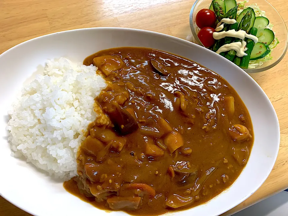 ひき肉茄子カレー|ゆさん