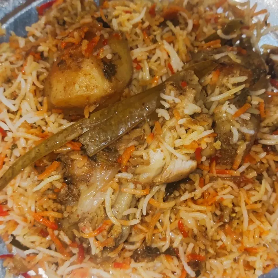 chicken biryani|Shwetta Abu Fayzanさん