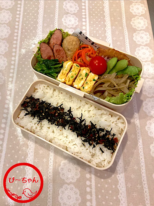 Snapdishの料理写真:次女☆専門学生弁当😊149日目|☆ぴ〜ちゃん☆さん