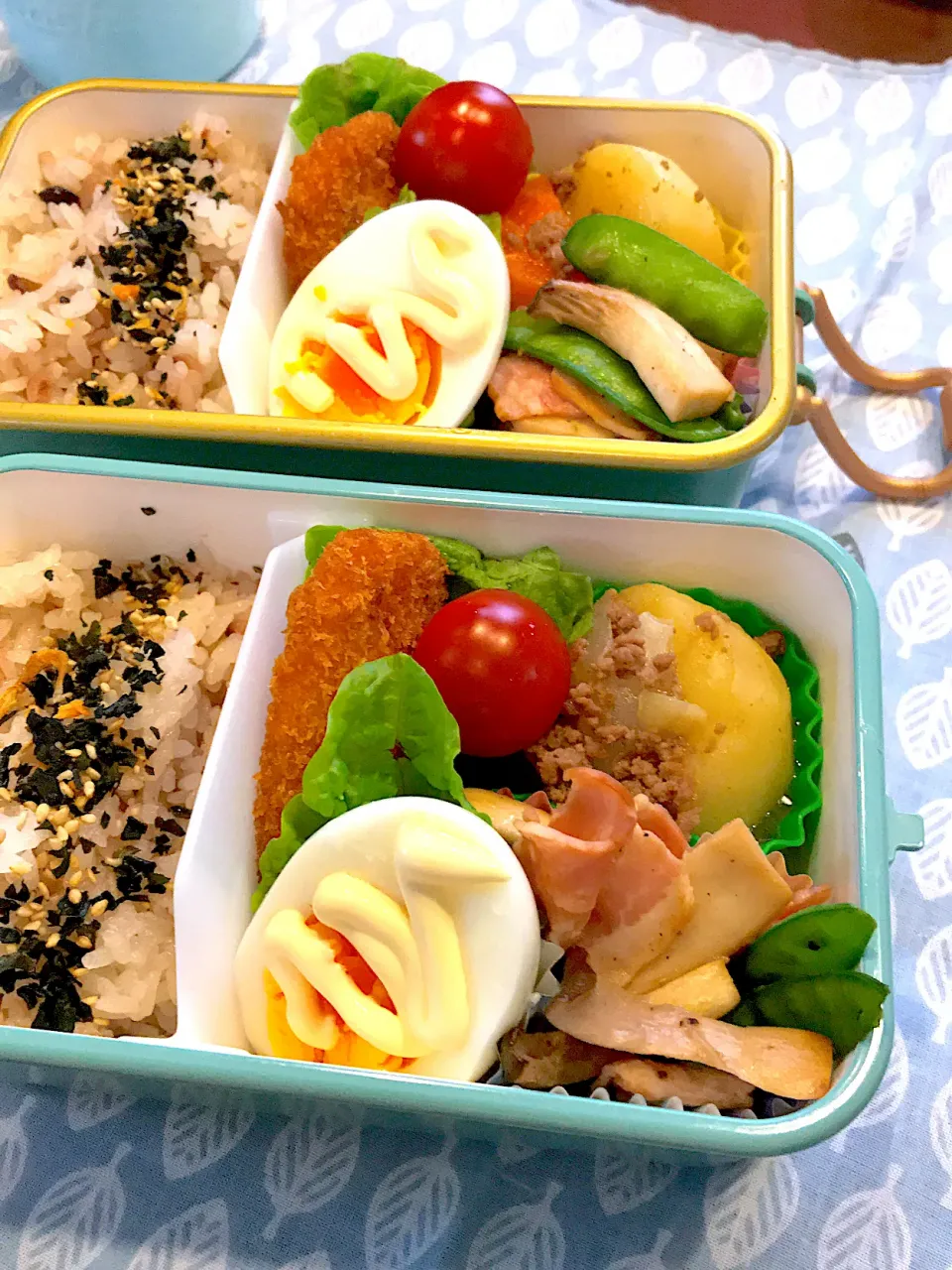 2021.5.26  ＊今日のお弁当＊新じゃがのそぼろ煮＊|rinrin*mama*さん