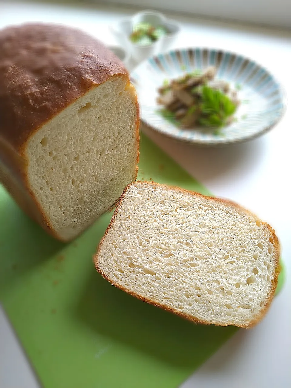 HBで大豆粉入り食パン|まめころさん