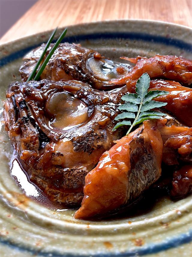 釣り魚クロムツのアラの糀甘酒煮/9421beru | Snapdish[スナップ