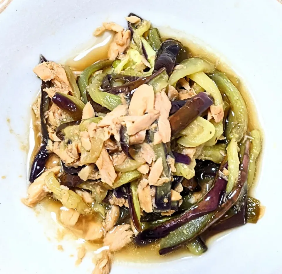 ナスとシーチキンの炒め物|susumi1123さん