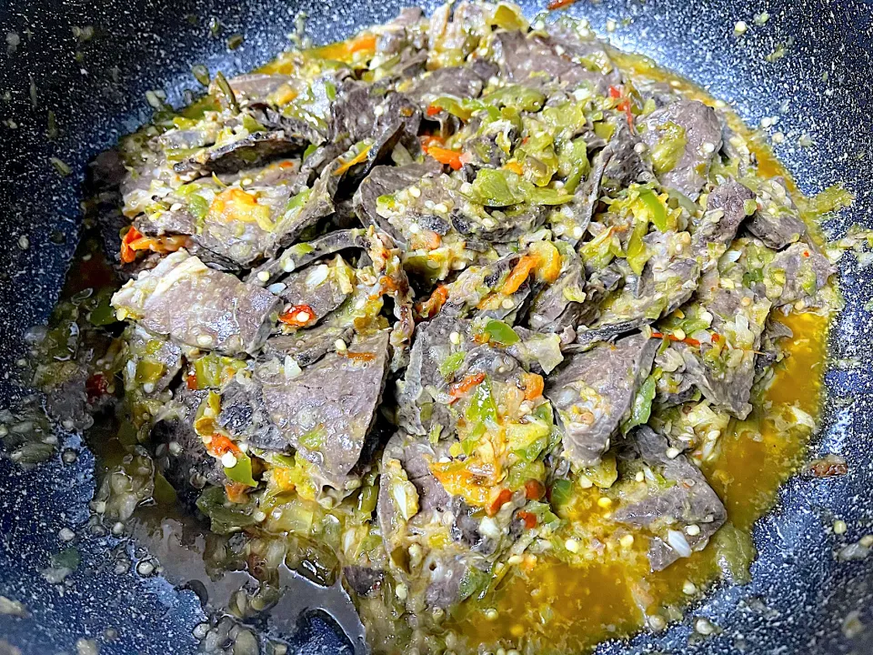 balado paru cabe ijo|yeni kartikasariさん