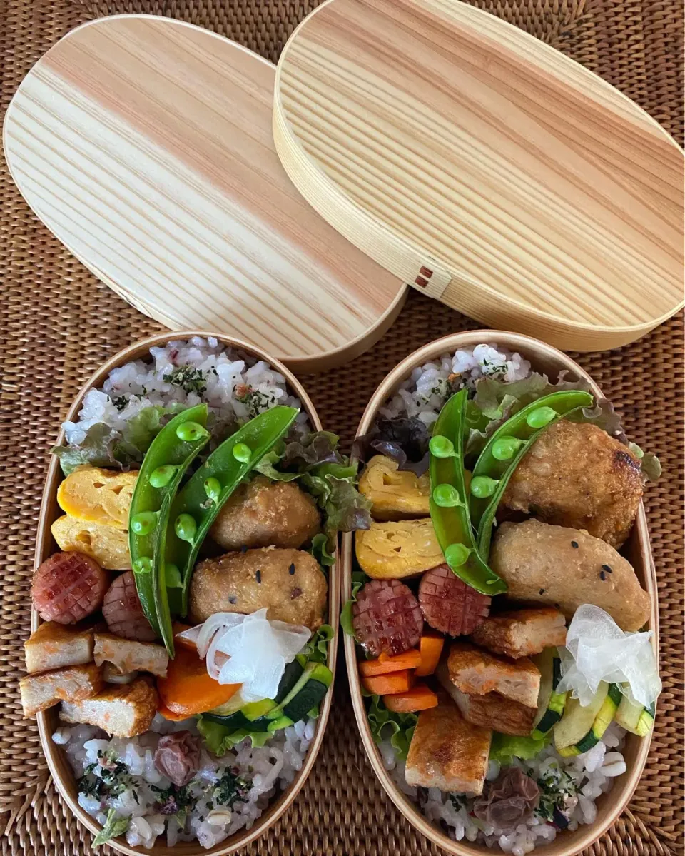 Snapdishの料理写真:おうちランチ弁当🍱|marksweetsさん