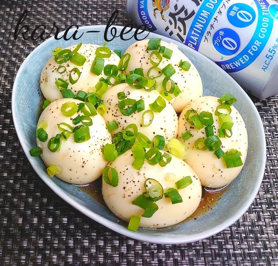 ラーメンが食べたくなる♪これうま!中華風オイシャン味玉|からあげビールさん