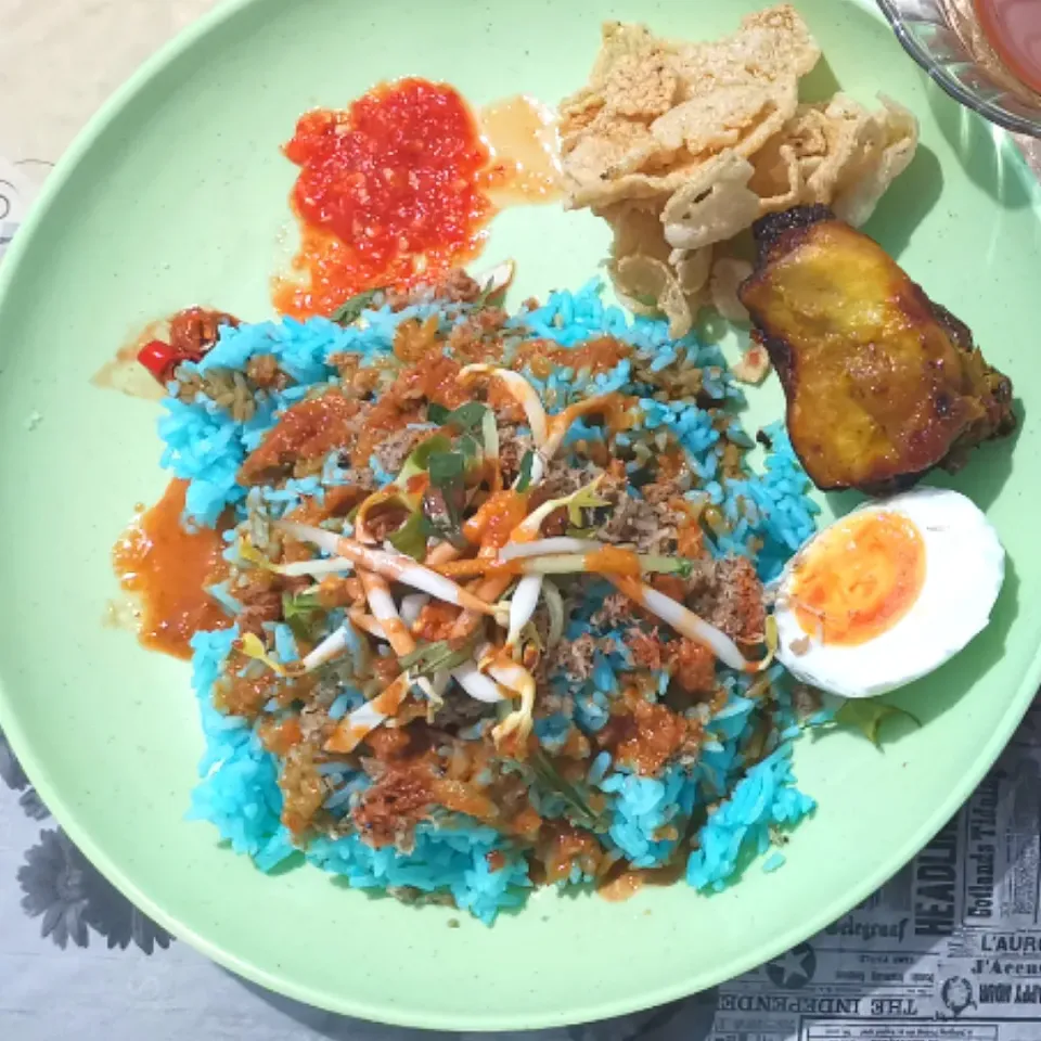 Nasi kerabu|The Suhaimi Channelさん