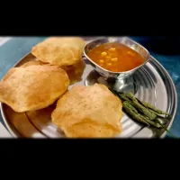 poori chhole|Shilpa Mehtaさん