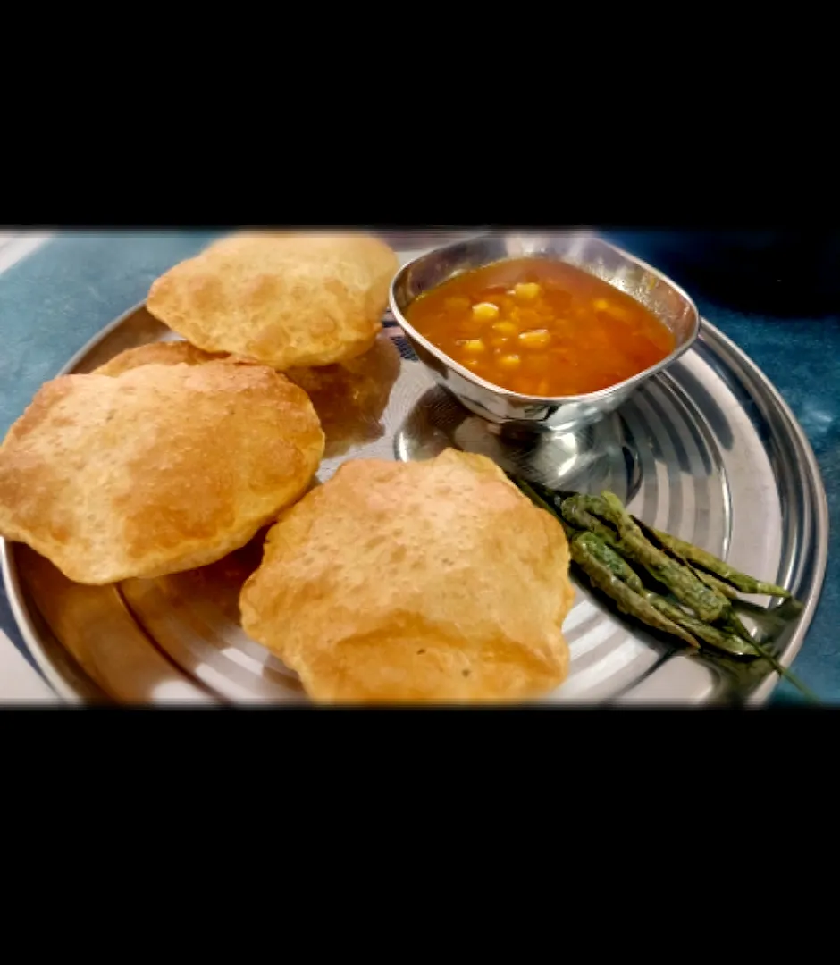 poori chhole|Shilpa Mehtaさん