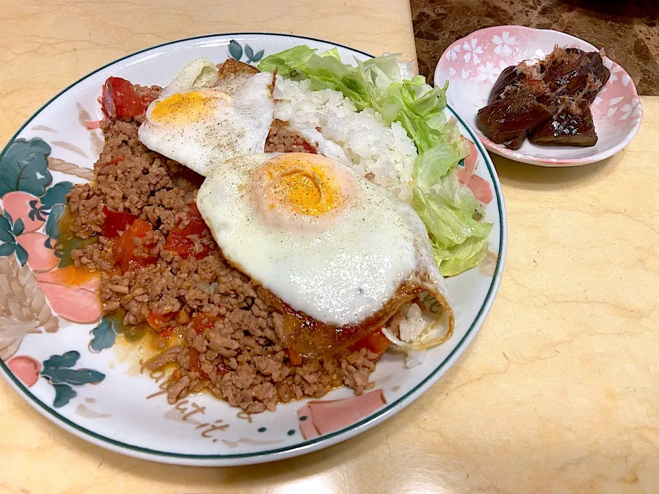 トマトのそぼろ🍅　ナスの焼き浸し🍆|mariさん