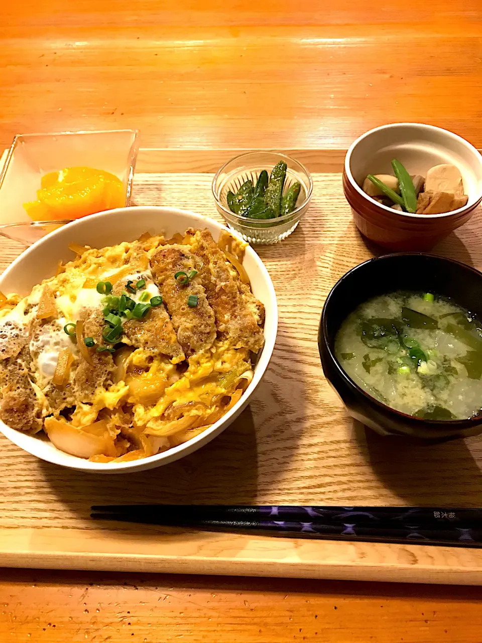 Snapdishの料理写真:カツ丼|だんご3兄弟さん