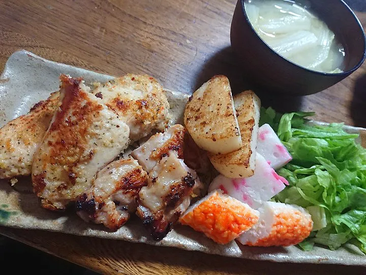 鶏のペッパーバター焼き
鶏の香草焼き|たつかばさん