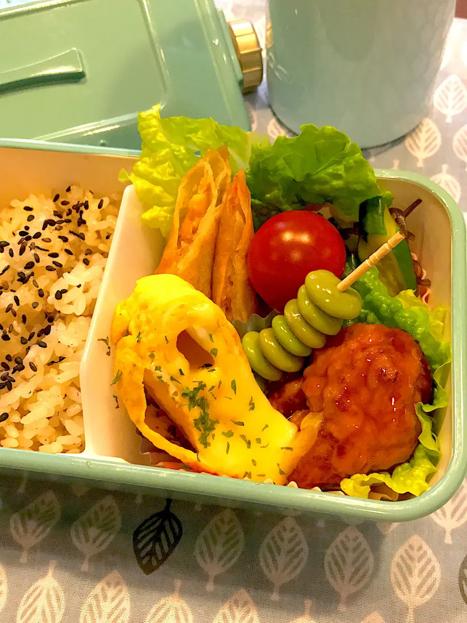 2021.5.27  ＊今日のお弁当＊チーズin卵焼き＊|rinrin*mama*さん