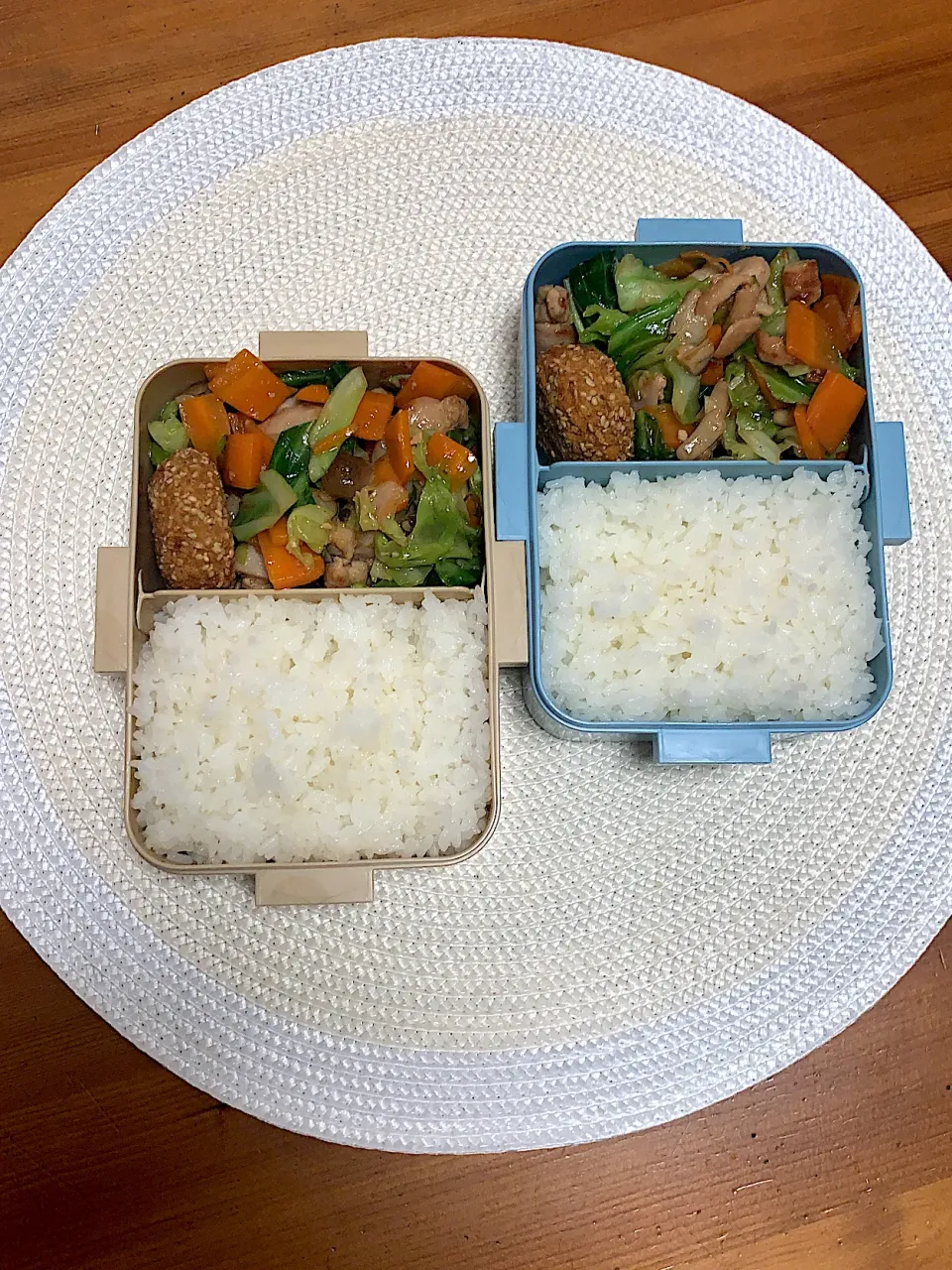 Snapdishの料理写真:鶏肉こうじ漬け　弁当　大雨の中、頑張って行ってらっしゃい　しょっぱくてごめん|Mzkさん