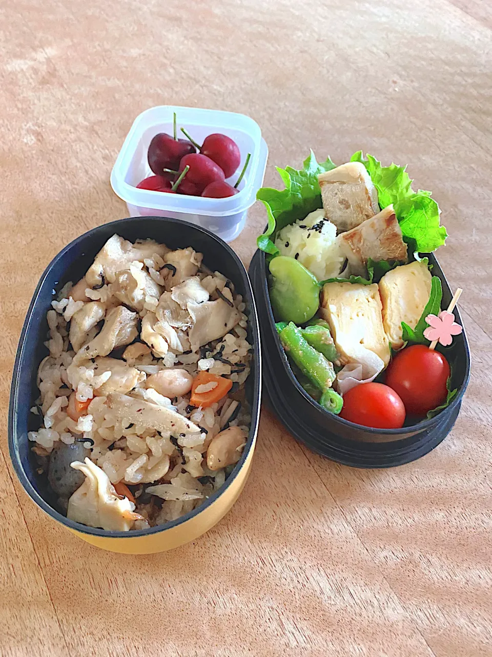 炊き込みごはんのお弁当|Sakikoさん