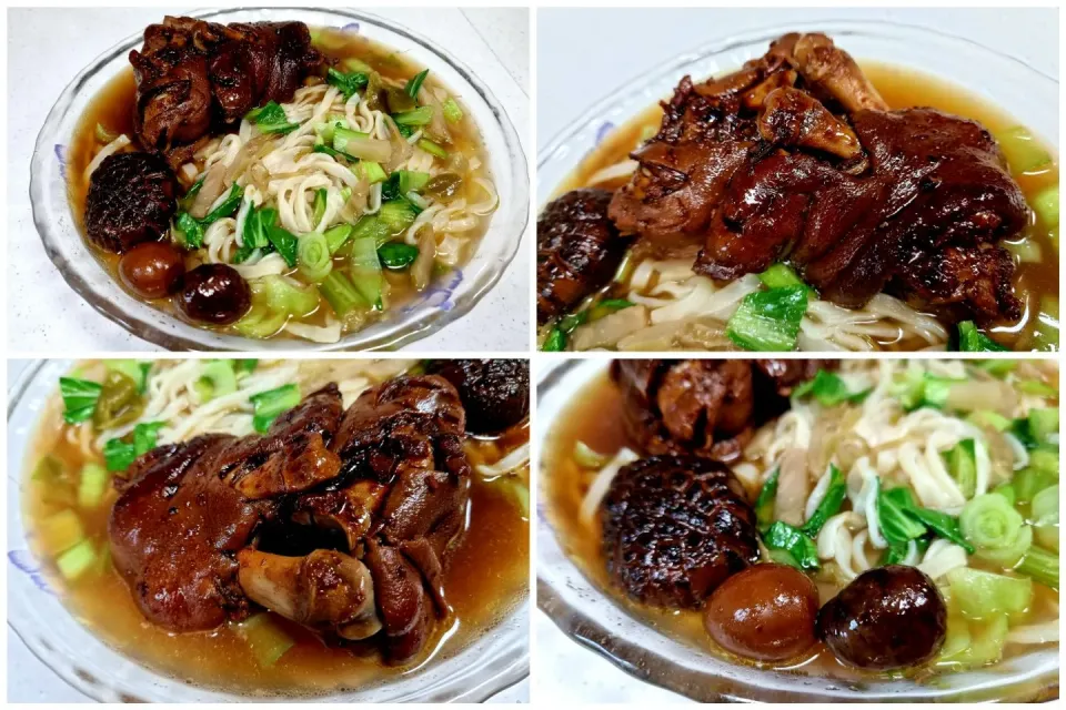 noodle soup with braised trotter|steven z.y.さん