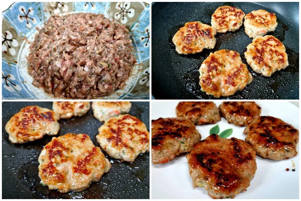 pan-seared beef patties|steven z.y.さん