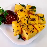 Khaman Dhokla🤤🤤😋|Pet_Poojaさん