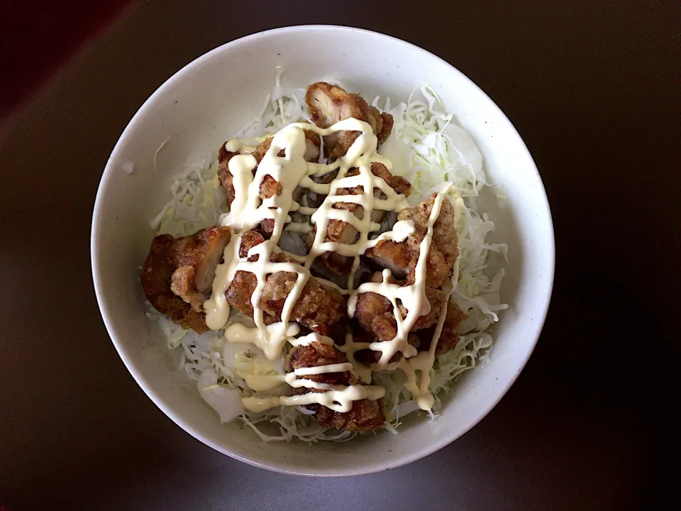 自家製 からあげ丼|ばーさんさん