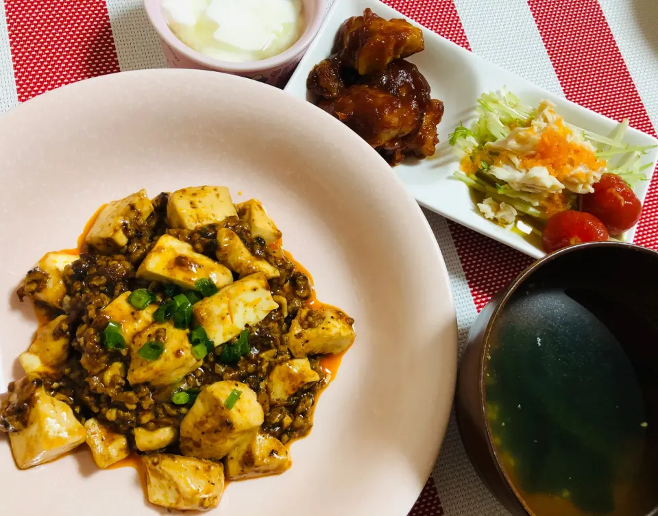 【中華一番】麻婆豆腐　チキンチリソース|飛鳥さん