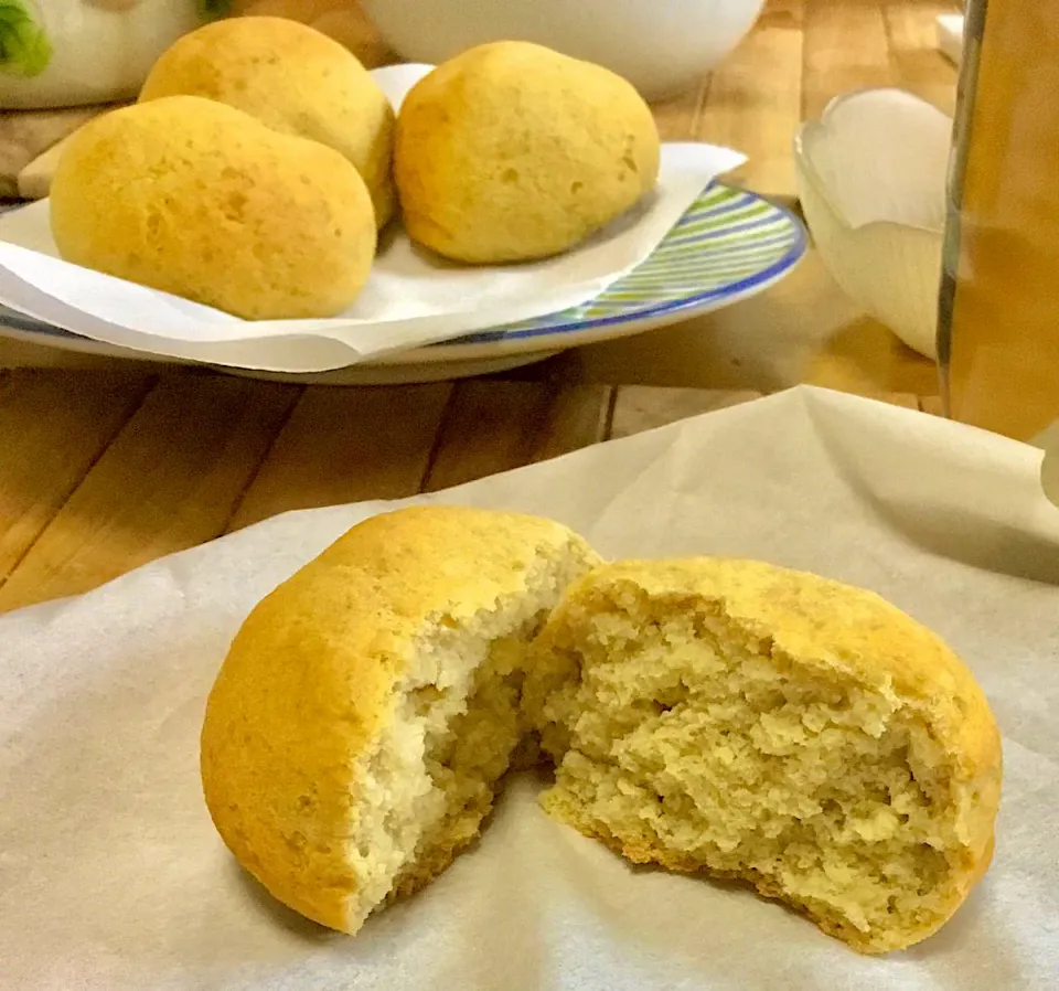 ⭐️おからパウダーとサイリウムでもっちりパン🥪🍞⭐️低糖質|みずはらさん