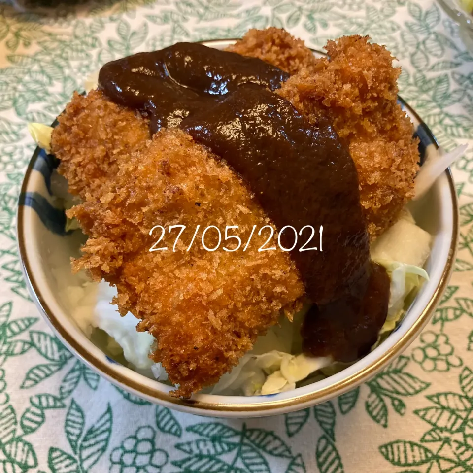 Snapdishの料理写真:味噌カツ丼|友さん