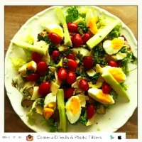 Snapdishの料理写真:salade courgette parmesan|sophia slimaniさん