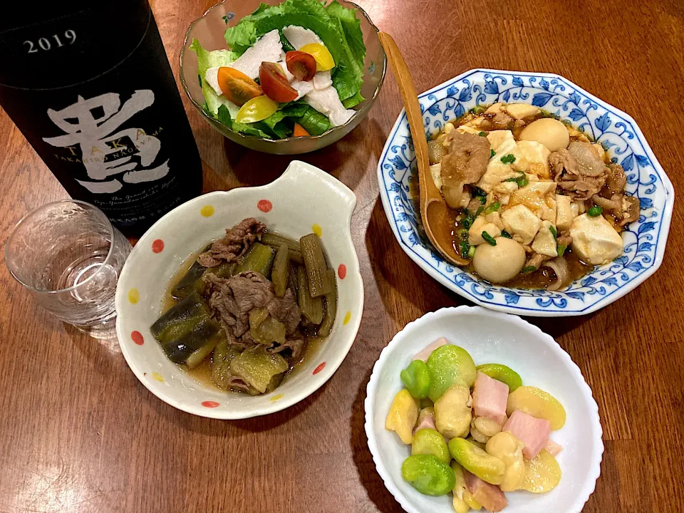 今夜もヘルシー料理で一杯🍶|sakuramochiさん