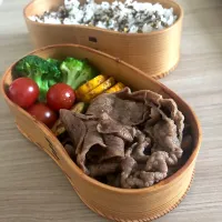 Snapdishの料理写真:#焼肉弁当|michicoさん