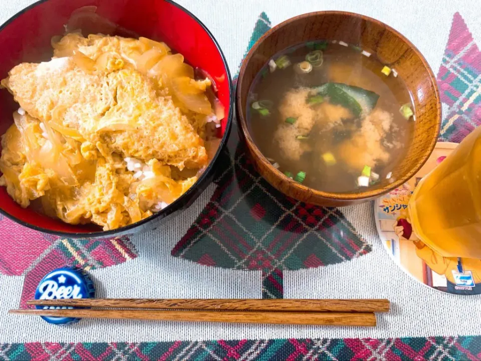 Snapdishの料理写真:白身フライのカツ丼風|るるさん