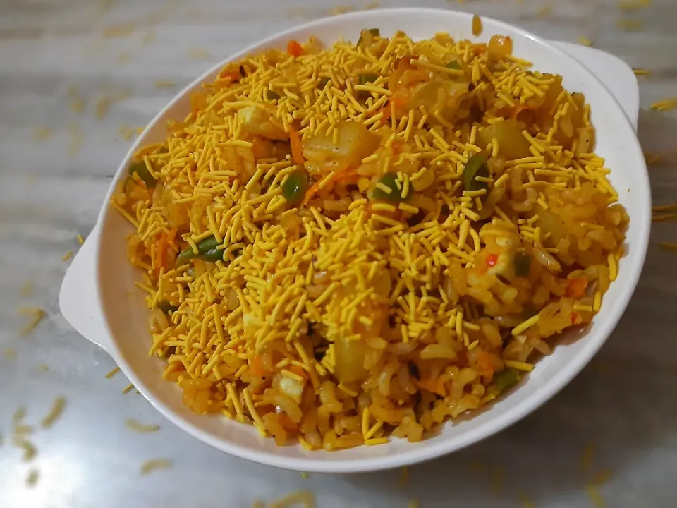 veg sev pulao..|khushiさん