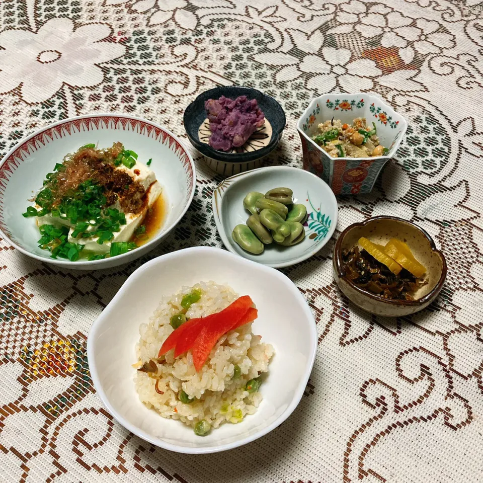 Snapdishの料理写真:grandmaの晩ごはん☆5月27日|kaoriさん