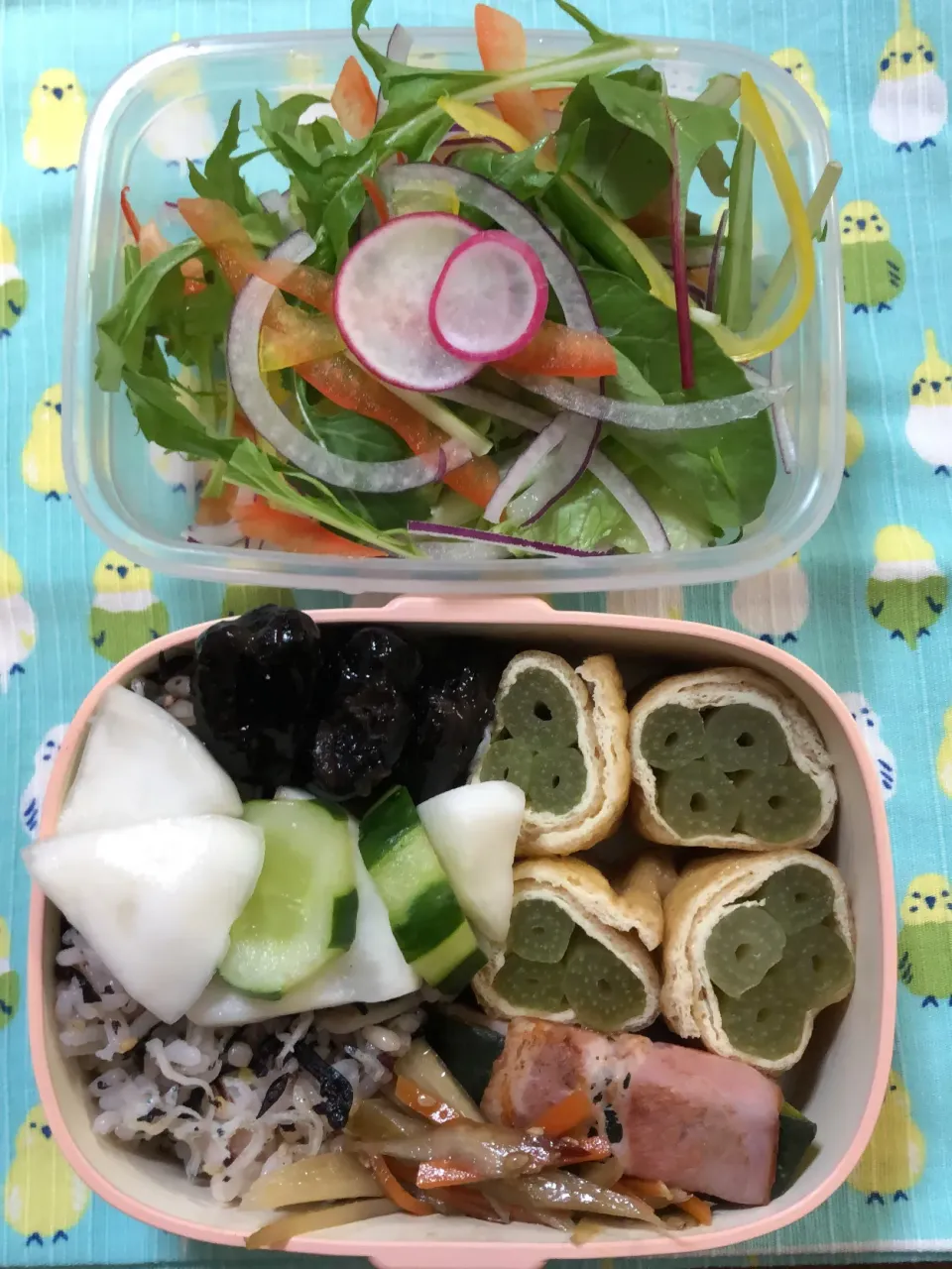 ゆかりひじきご飯弁当|kaori_831さん