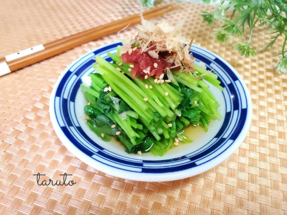 るん♪さん♡の料理✨三つ葉の梅浸し☘️💕|taruto⭐️さん