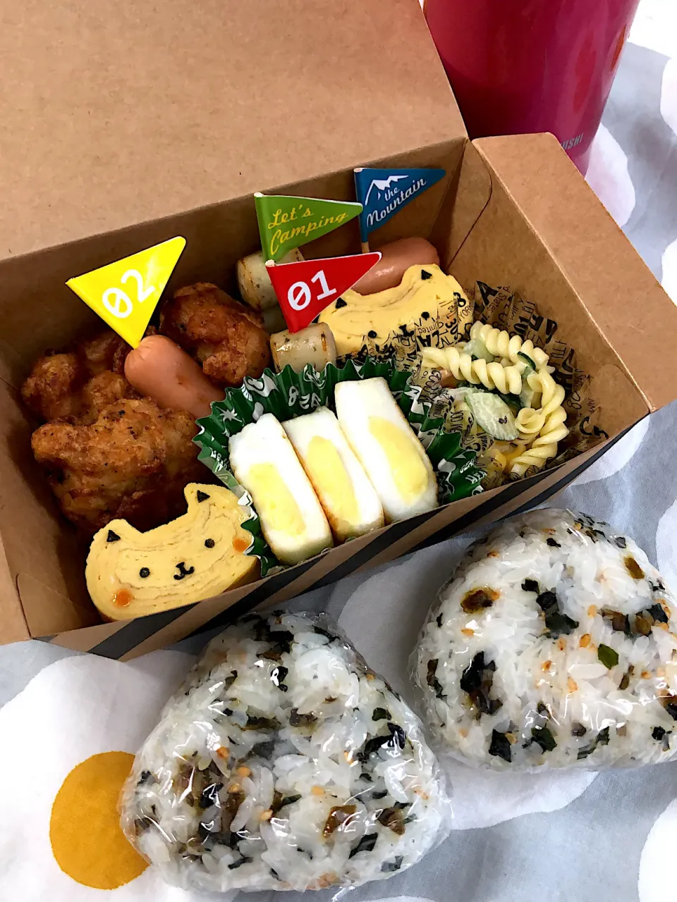 娘弁当⭐︎今日から宿泊行事。|ゆーこ。さん