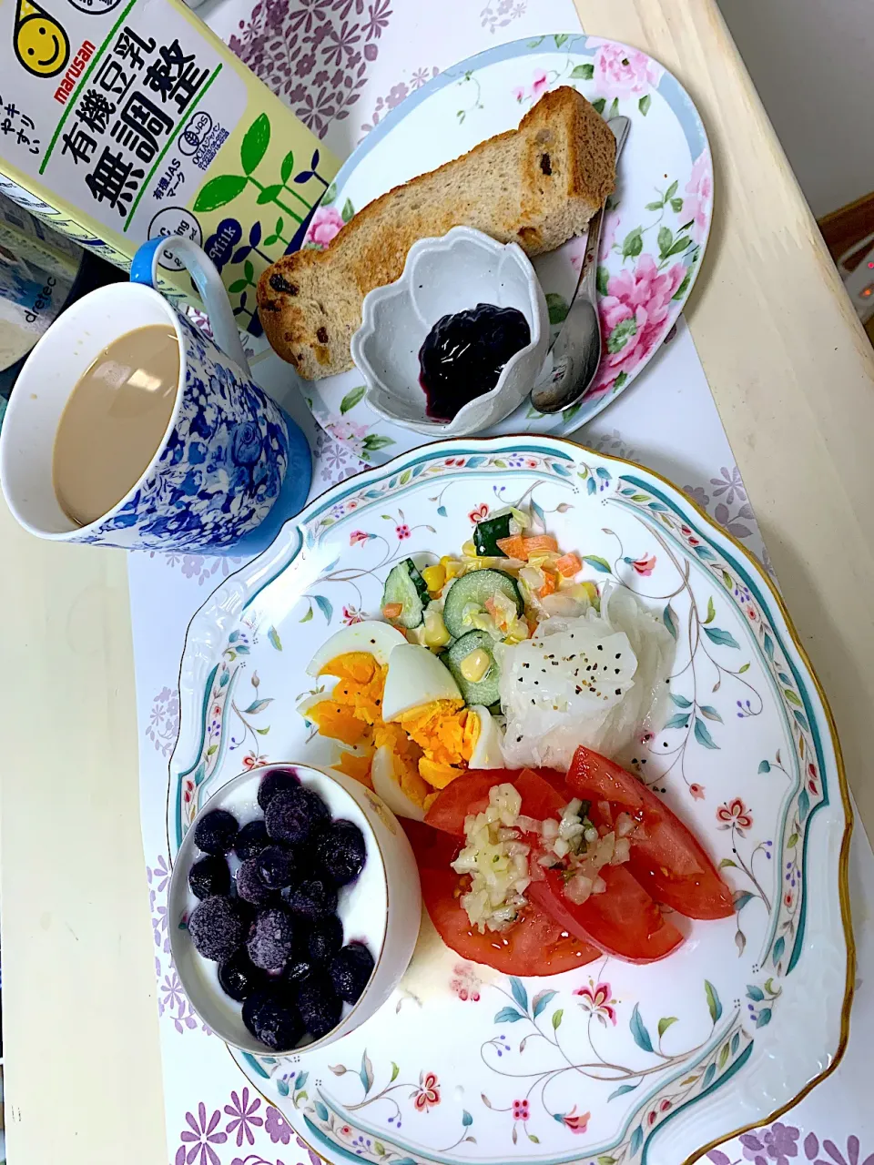 My Breakfast ☕️on Saturday 🏠|Naomiさん