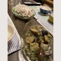 Snapdishの料理写真:豚しゃぶ　ナスみぞれ煮|saitamasaeさん